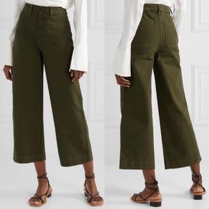 Madewell Emmett Wide-Leg Crop Pants